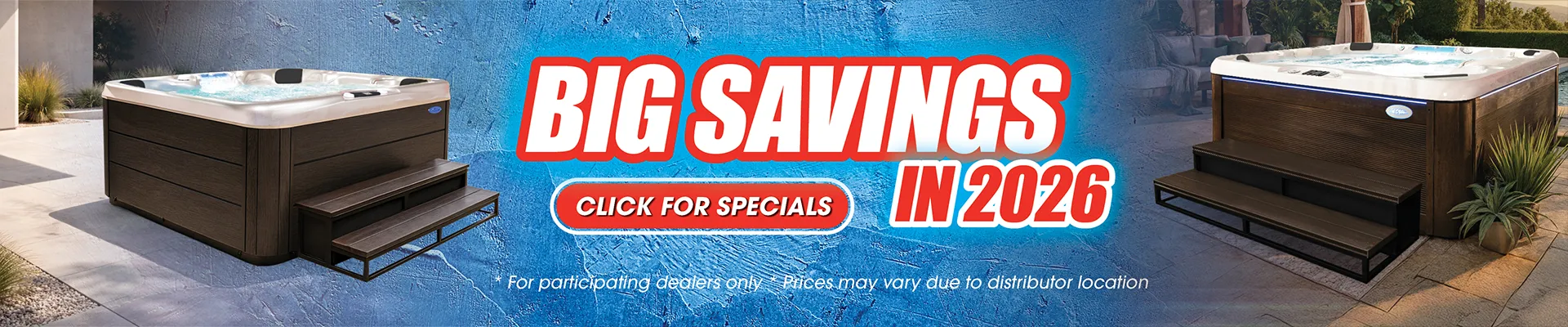 Calspas hot tub being used in a family setting - Venice