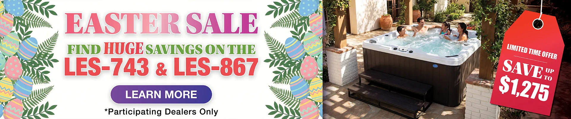 Calspas hot tub being used in a family setting - Venice