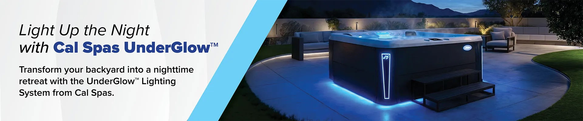 Calspas hot tub being used in a family setting - Venice